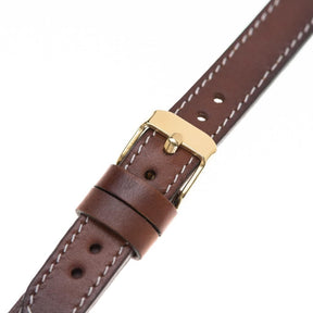 Nahthaftes Apple-Watch-Armband aus echtem Leder im Ferro-Stil