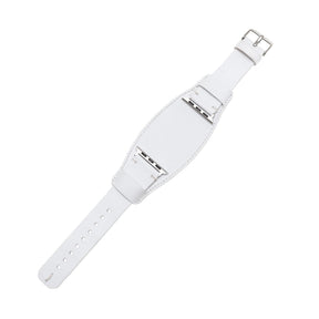 Apple Watch-Armband aus echtem Leder im Pulsar-Manschettenstil