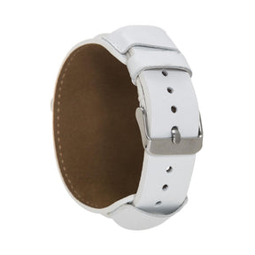 Apple Watch-Armband aus echtem Leder im Pulsar-Manschettenstil
