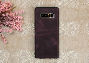 Magische abnehmbare Samsung-Brieftaschenhülle aus echtem Leder – MW