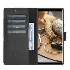 Magische Samsung-Serie, abnehmbare Brieftasche aus echtem Leder – MW