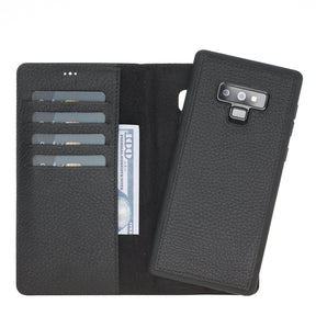 Magische Samsung-Serie, abnehmbare Brieftasche aus echtem Leder – MW
