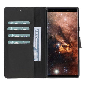 Magische Samsung-Serie, abnehmbare Brieftasche aus echtem Leder – MW