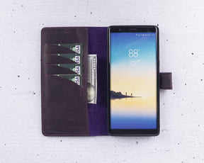 Magische Samsung-Serie, abnehmbare Brieftasche aus echtem Leder – MW