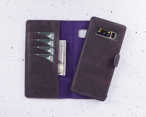 Magische Samsung-Serie, abnehmbare Brieftasche aus echtem Leder – MW