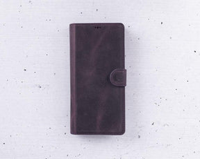 Magische Samsung-Serie, abnehmbare Brieftasche aus echtem Leder – MW