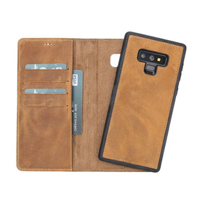 Magische Samsung-Serie, abnehmbare Brieftasche aus echtem Leder – MW