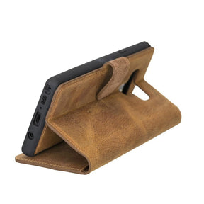 Magische Samsung-Serie, abnehmbare Brieftasche aus echtem Leder – MW