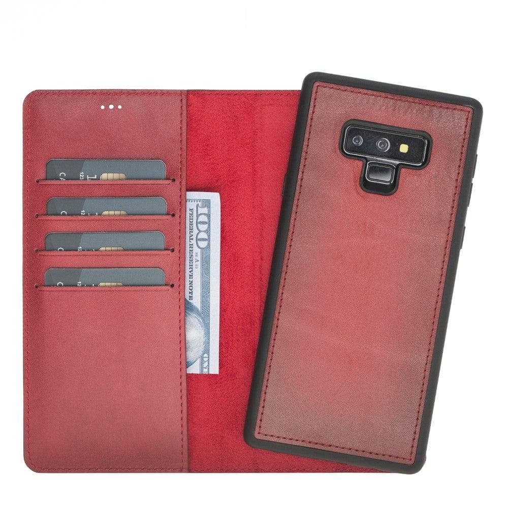 Magische Samsung-Serie, abnehmbare Brieftasche aus echtem Leder – MW