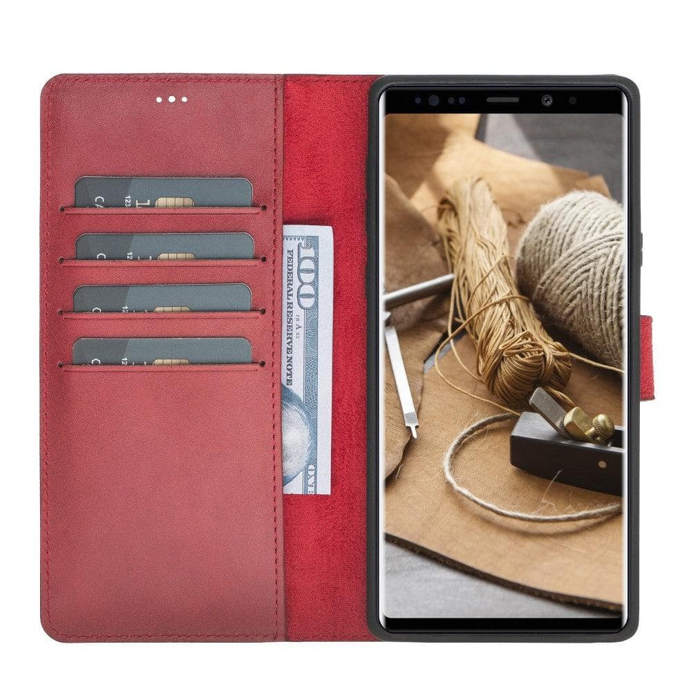Magische Samsung-Serie, abnehmbare Brieftasche aus echtem Leder – MW