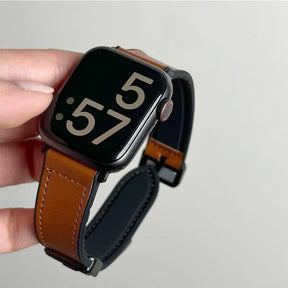 Leren Horlogebandje Voor Smartwatch Verstelbaar