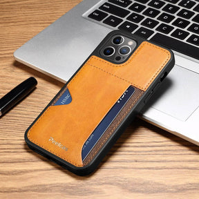 Telefoonhoesje voor iPhone 14 met ruimte voor een pasje