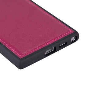 Flex Cover Samsung-Serie Echtleder-Rückseite / FXC