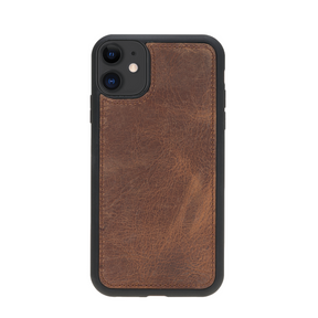 Magic Case Iphone 11 - Antiek Bruin - Oblac