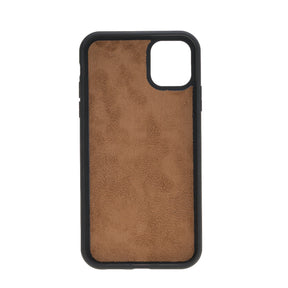 Magic Case Iphone 11 - Antiek Bruin - Oblac