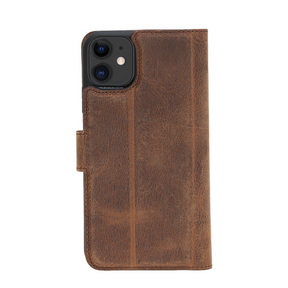 Magic Case Iphone 11 - Antiek Bruin - Oblac