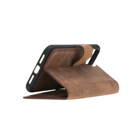 Magic Case Iphone 11 - Antiek Bruin - Oblac